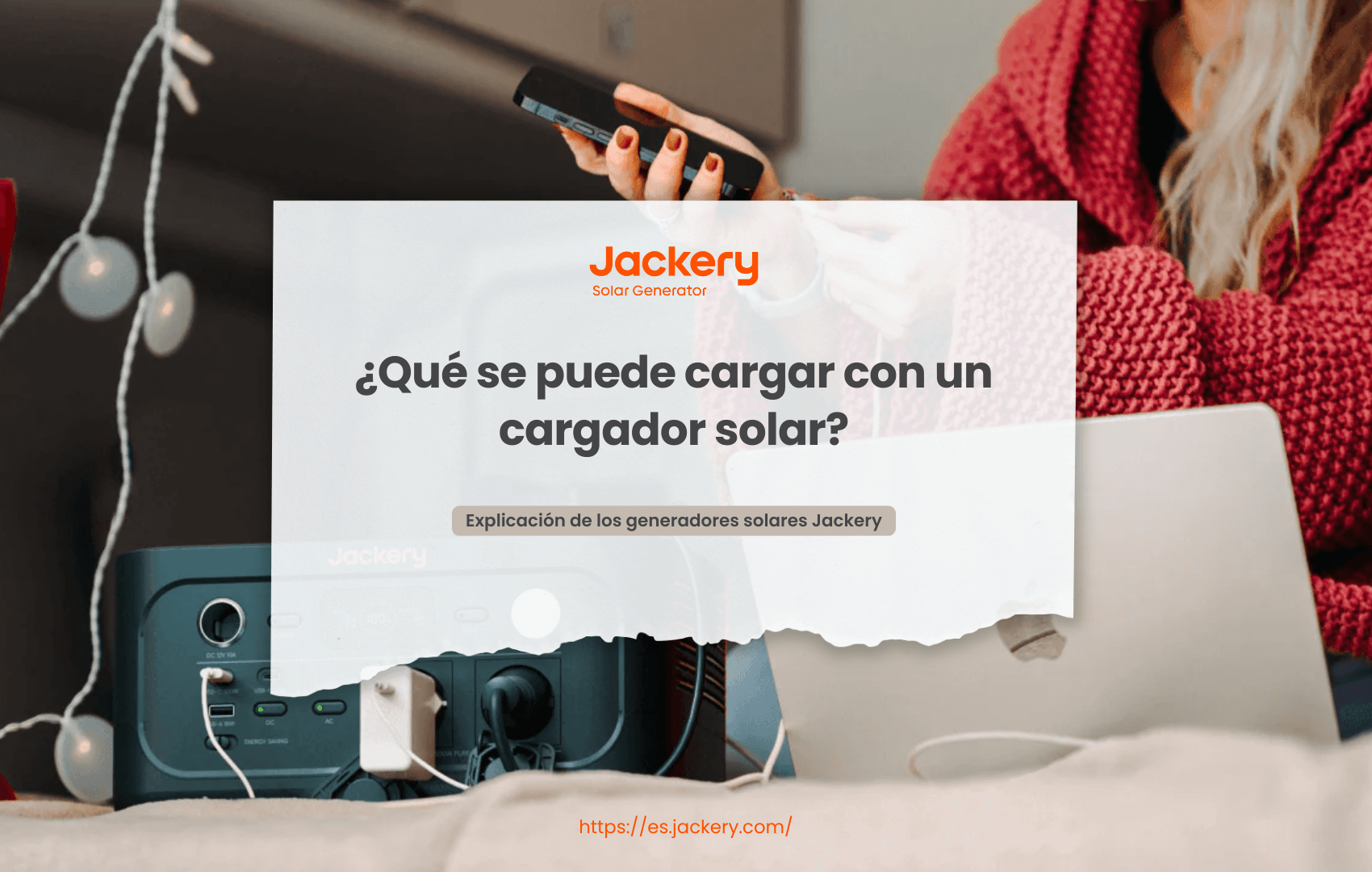 ¿Qué se puede cargar con un cargador solar?