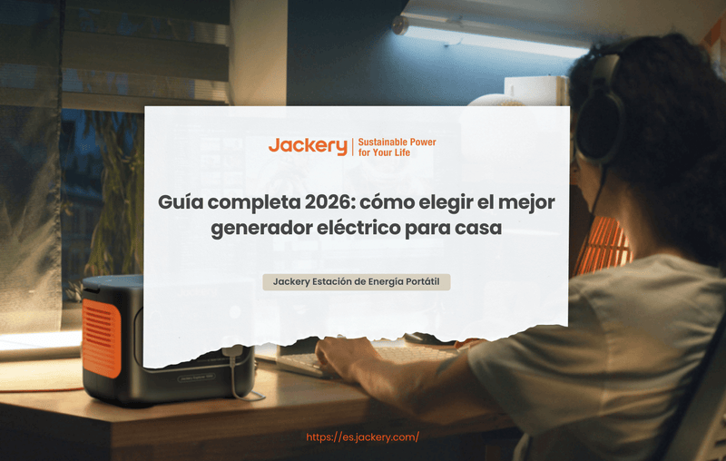Guía completa 2026: cómo elegir el mejor generador eléctrico para casa