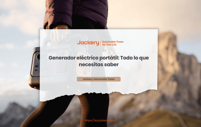 Generador eléctrico portátil: Todo lo que necesitas saber