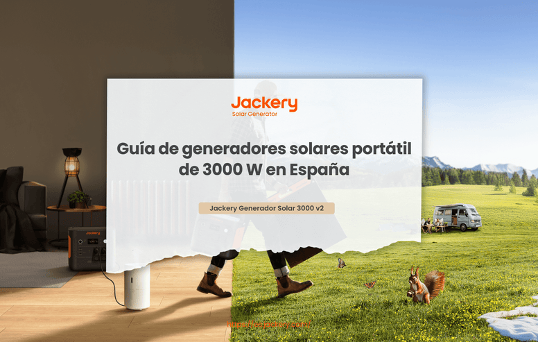 guía de generadores solares portátil de 3000w