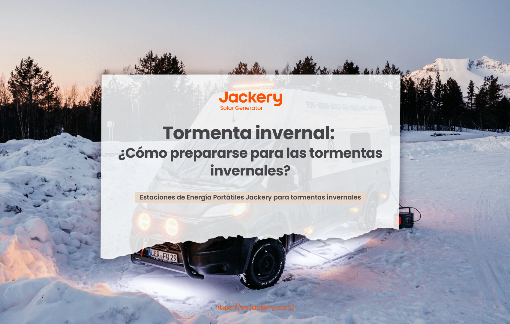 Tormenta invernal: ¿Cómo prepararse para las tormentas invernales?