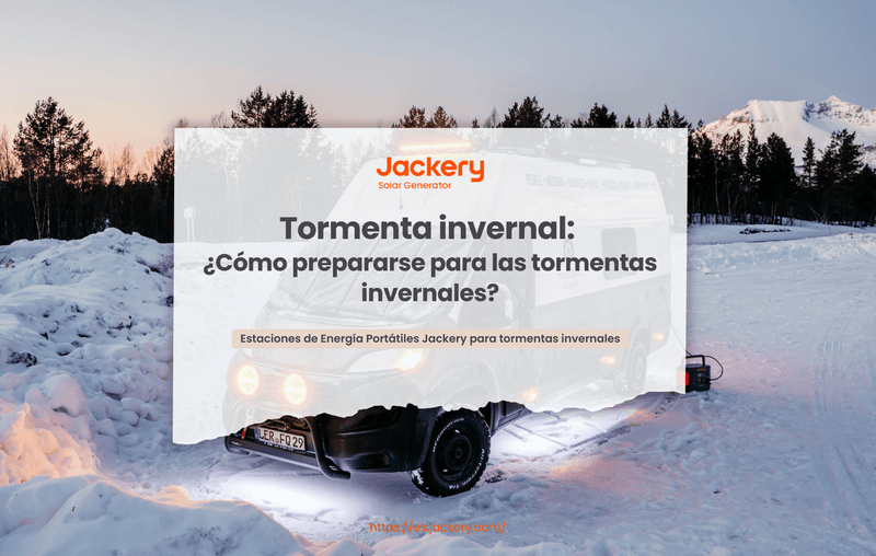 guía de tormenta invernal