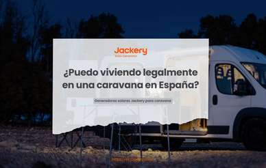 viviendo en una caravana