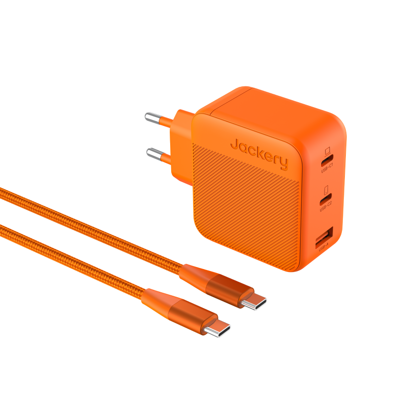Jackery Cargador Rápido GaN de 102W con 3 Puertos