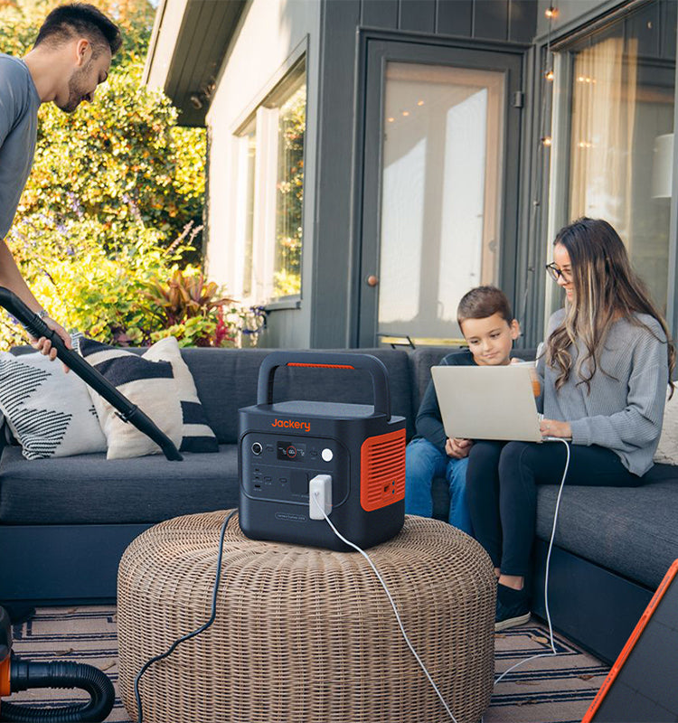 Energía para el cobertizo del jardín