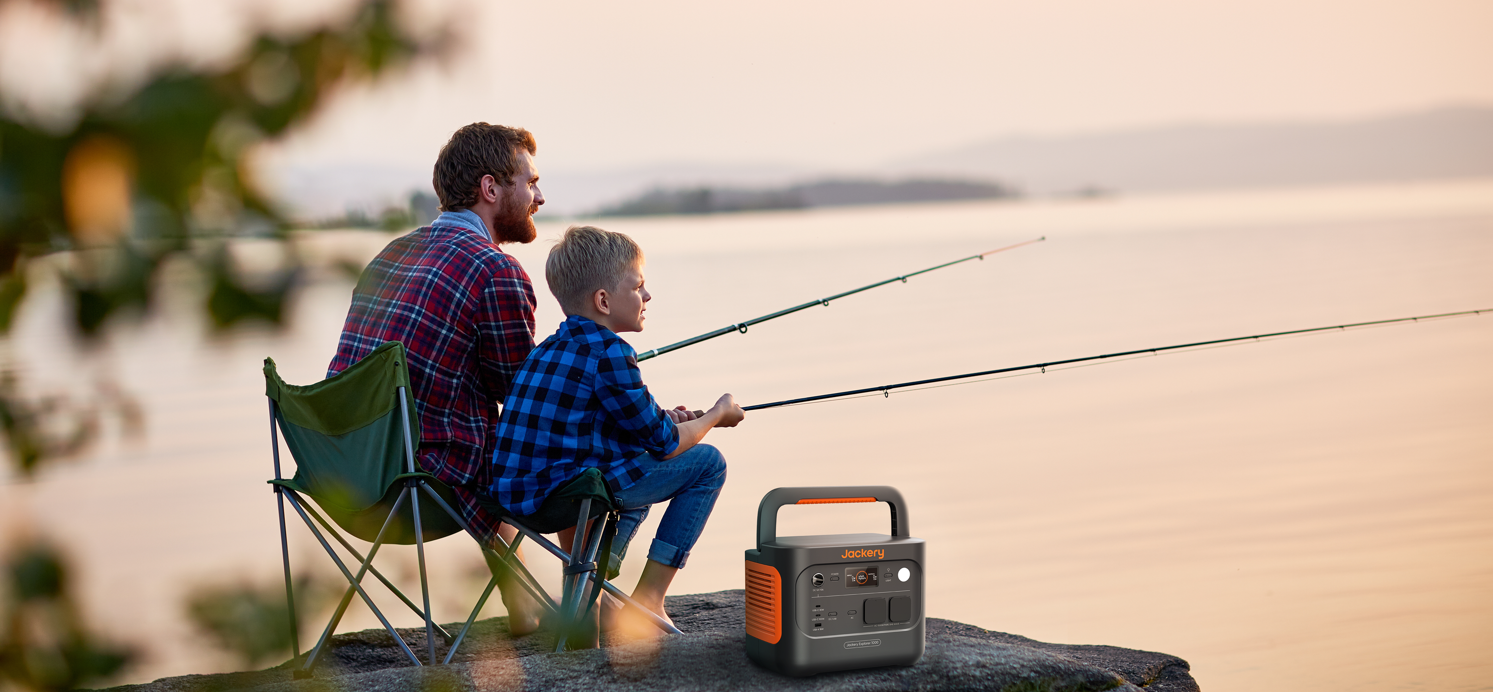 Generadores Solares Jackery para la Pesca