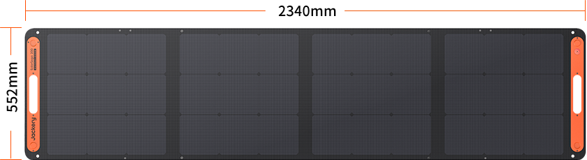 Panel SolarSaga 200W desplegado