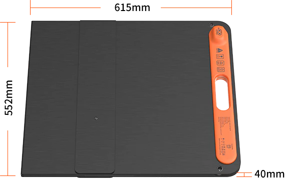 Panel SolarSaga 200W plegado