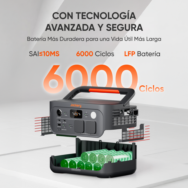 Jackery Explorer 500 v2 Estación de Energía Portátil
