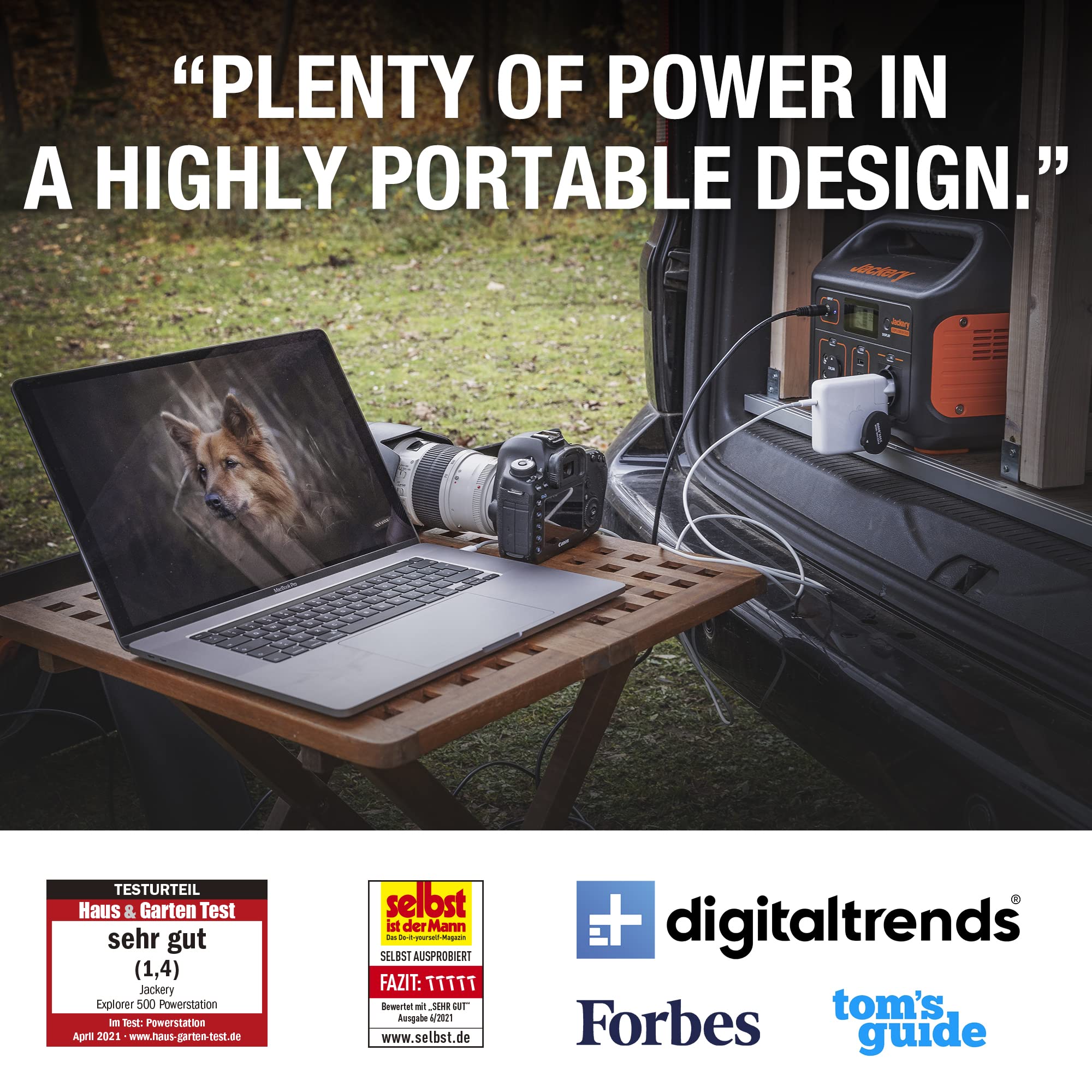 Jackery Explorer 500 Estación de energía portátil